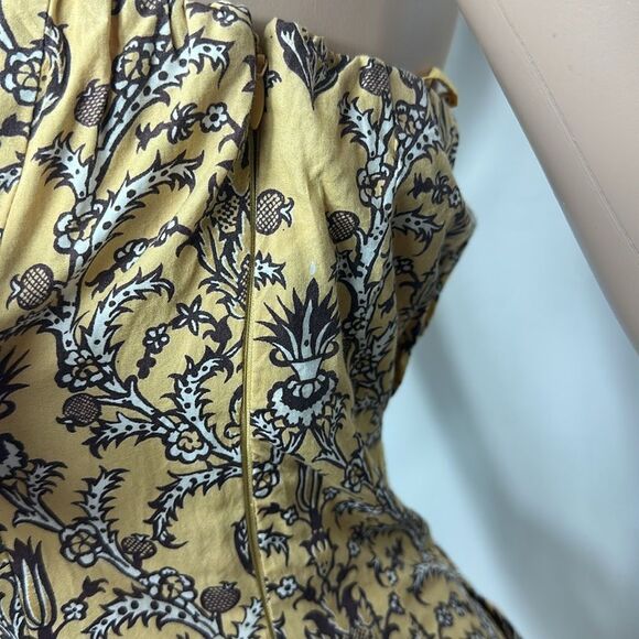 Plenty by Tracy Reese Anthropologie Strapless Printed Mini Dress Size 6 - Picture 2 of 8